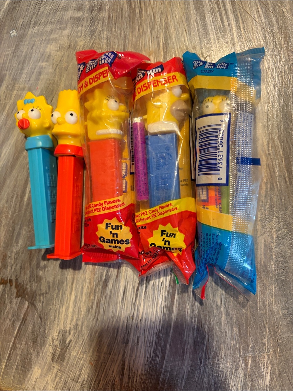 The Simpsons Family Pez